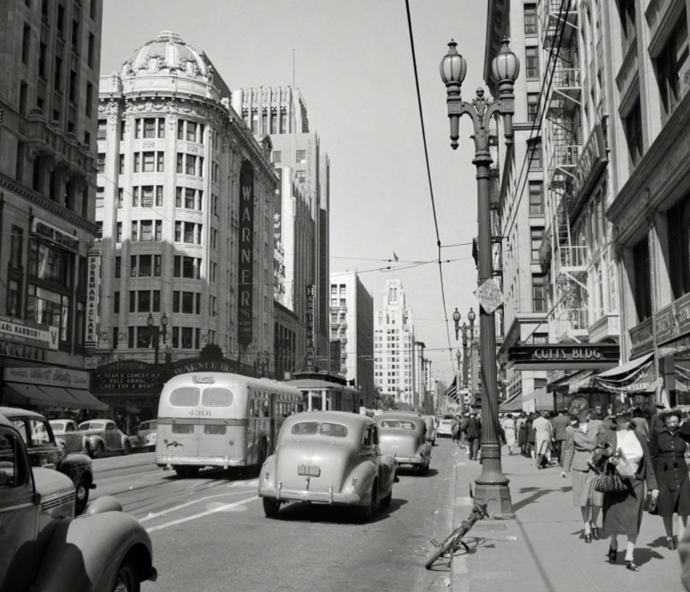 1942 Los Angeles, South Hill Street