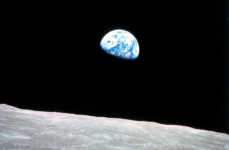 Earth from the moon Apollo 8