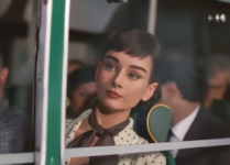 Audrey Hepburn screenshot from ad